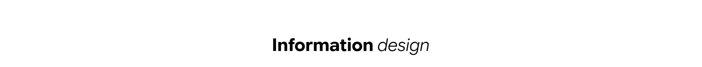 Information Design & Sajags Personality